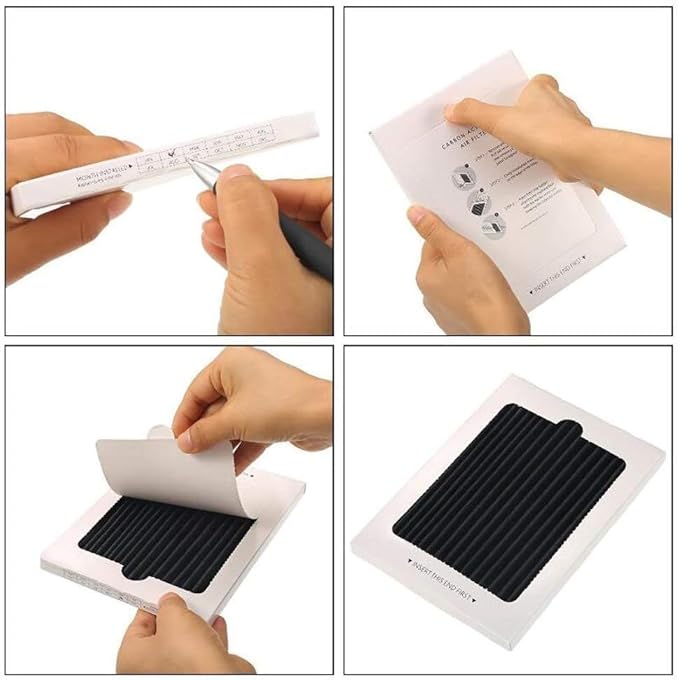 RAFVRF Fridge Air Filter Replacement, Compatible with Viking Air Filter Part Rafvrf, 3-Pack