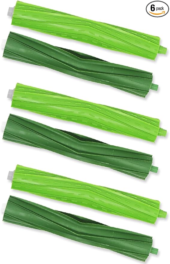3 Sets of Replacement Rubber Roller Brushes for iRobot Roomba e i and j Series i3 i3+ i4 i4+ i6+ i7 i7+ i8+ Plus E5 E6 E7 Vacuum Cleaner Accessories