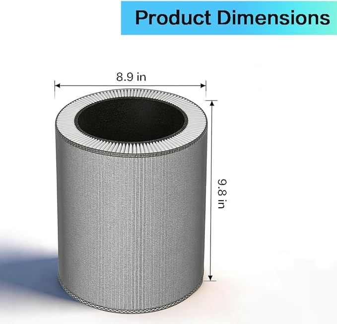 Winix C610 Air Purifier Replacement Filters (2-Pack) - H13 True HEPA with Activated Carbon, Compatible Part 1712-0121-00