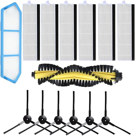 Replacement A4 Brushes Filters Kit for A4 Robot Vacuum Cleaner