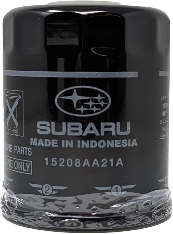 Subaru Engine Oil Filter & Crush Washer Kit (1, 2, 3, 6, 12 pks available) Outback Legacy Impreza Forester XV Crosstrek Ascent 15208AA21A 803916010 (1 Pack)