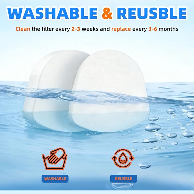 NV352 NV356E NV360 Filters Replacement for Shark Navigator Lift Away ZU503AMZ NV350 NV351 NV355 NV357 UV440 UV540 Vacuum Cleaner. Part XFF350 XHF350 Perfect for for Pet Hair, Dirt, Dust