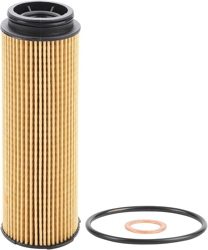 Premium Oil Filter, Compatible with BMW 540i, 540i xDrive, 740i, 740i xDrive, 840i, 840i xDrive, M340i, 340i xDrive, X3 M40i, X5 xDrive40i, X6 xDrive40i, Z4, Replacement for 11427826799