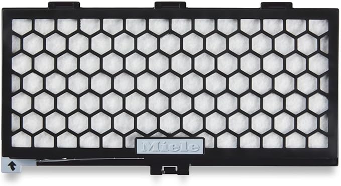 Miele Genuine Active AirClean Filter SF-AA 30 for Miele Classic C1, Complete C1 and Dynamic U1 Vacuum Cleaners, with Active Charcoal to Combat Odors