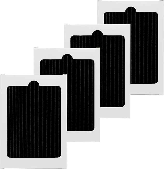 Omaeon Refrigerator Filters Compatible with 242047804 Frigidaire AIR Filter - PureAir Ultra, EAFCBF and Electrolux Air Filter Replacement - Electrolux Refrigerators - 242061001, 241754001-4 pc