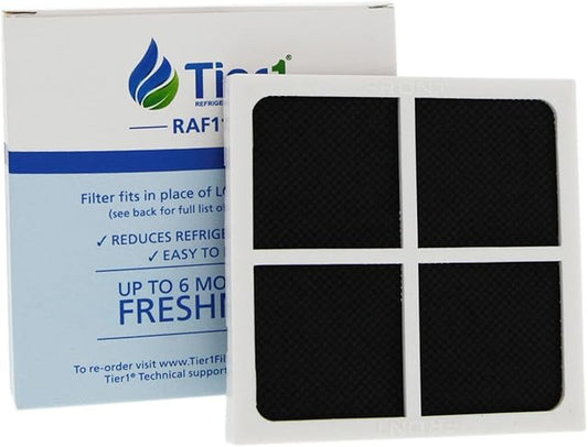 Tier1 LT120F Refrigerator Air Filter | Replacement for LG LT120F, ADQ73214402, ADQ73214404, ADQ73214403, ADQ73334008, Kenmore Elite 46-9918, Fridge Air Filter