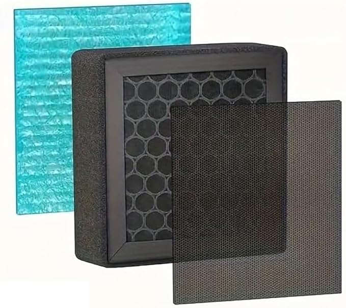 AM120 Air Purifier Replacement Filter, 3-In-1 Activated Carbon Filters Set, Efficiency Activated Carbon, 1 Pack
