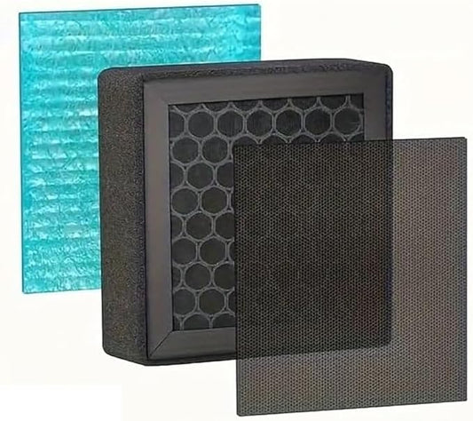 AM120 Air Purifier Replacement Filter, 3-In-1 Activated Carbon Filters Set, Efficiency Activated Carbon, 1 Pack