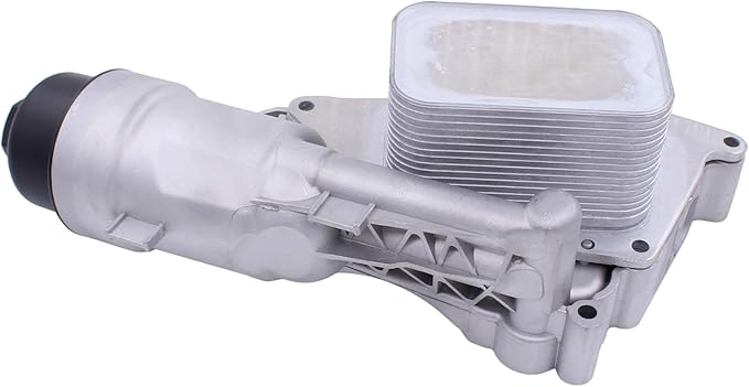 MOTOKU Aluminum Oil Cooler Filter Housing with Gasket Assembly for BMW X1 X2 i8 Mini Cooper Clubman Countryman 1.5 2.0