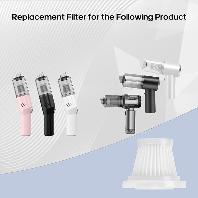 V01/V06/V01pro/V06pro Replacement Filter, Pack of 3