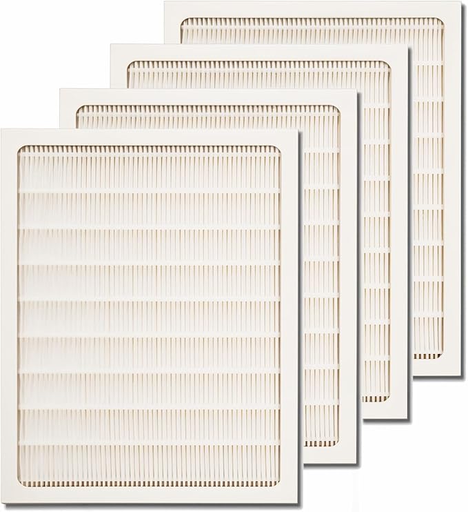 AIRx Filters Replacement Filter Compatible for Santa Fe Compact 2, Compact 70, Ultra Aire 70H Dehumidifier, 4-Pack