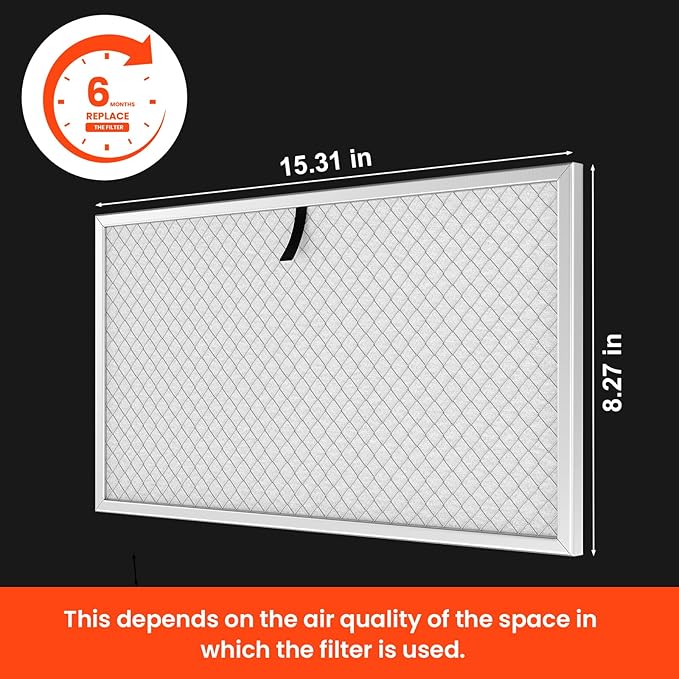 Abestorm 4-Pack MERV-8 Filter Replacement Set for Crawlspace Dehumidifiers Guardian SN55/SNS65