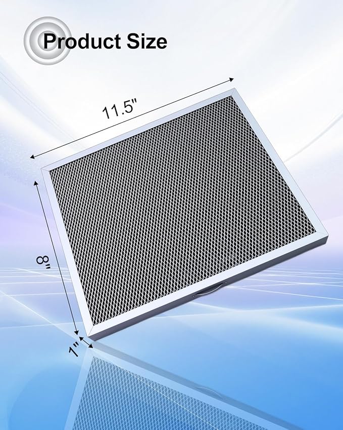 5881 Washable Dehumidifier Filter Fits for AprilAire Whole-House Dehumidifiers Models E080 E100 and Dehumidifying Ventilator 8192A, MERV 8 Replacement Filter 12x13.5x1(Pack of 1)