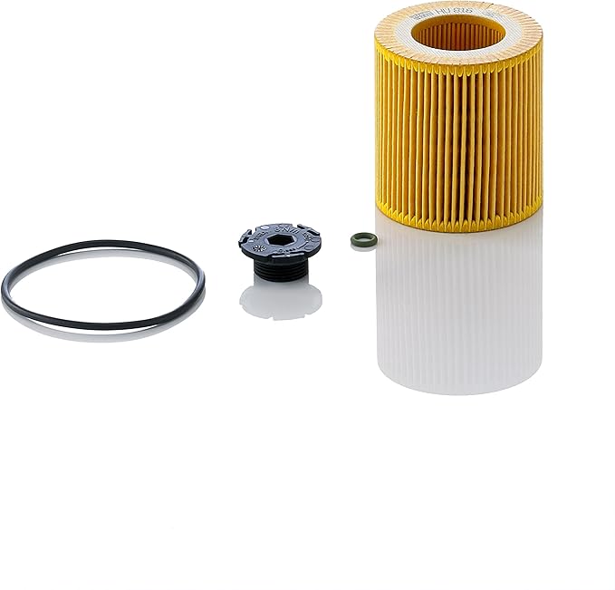 Mann Filter HU 816 z KIT Cartridge Oil Filter Replacement Compatible With BMW 228i (2014-2016), 320i (2012-2018), 328i (2012-2016), 428i (2014-2016), Z4 (2012-2016)