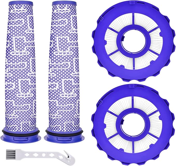Leadaybetter DC40 Filter for Dyson HEPA Post-Motor & Pre-Motor DC40 filter Replacement for Dyson DC40 filter Kits Animal, Multi Floor, Origin, Total Clean Vacuums, Compare Part 923587-02 & 922676-01…