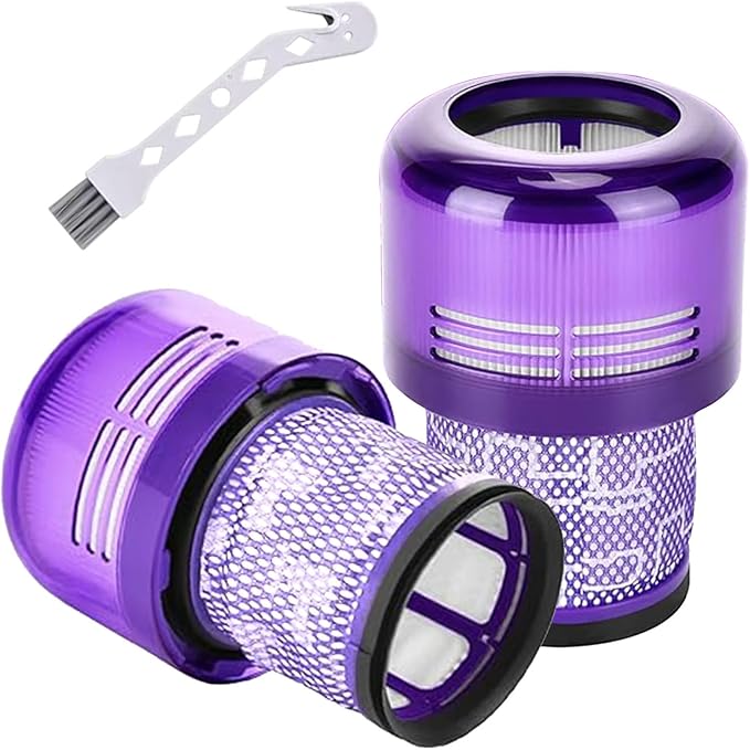 Suitable for Dyson V15/V11/SV14 handheld wireless vacuum cleaner accessories Purple vacuum cleaner filter element filter filter net