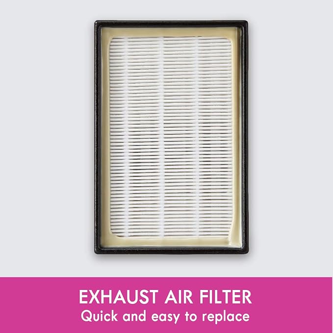 Kenmore 53296 EF-9 Media Vacuum Cleaner Exhaust Filter for Upright and Canister Vacuums, White (Pack of 3)