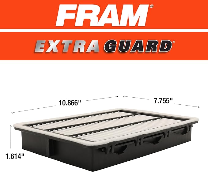 FRAM Extra Guard Engine Air Filter Replacement, Easy Install w/Advanced Engine Protection and Optimal Performance, CA12065 for Select Hyundai and Kia Vehicles