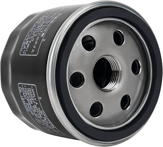 AHL Oil Filter Compatible with BMW F650 F700 F800 F850 GSK81 F750 GSK80 K1200 R1200 R1250 K1300 GS GT R RS 1000 HP4 S1000 RK47 RRK46 RRK67 RR XR Adventure Enduro XEK51 TEK51 Triple Black