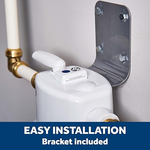 GE Whole House Water Filtration System, Reduces Sediment, Rust & More, Install Kit & Accessories Included, Replace Filters (FXHTC, FXHSC) Every 3 Months, GXWH40L