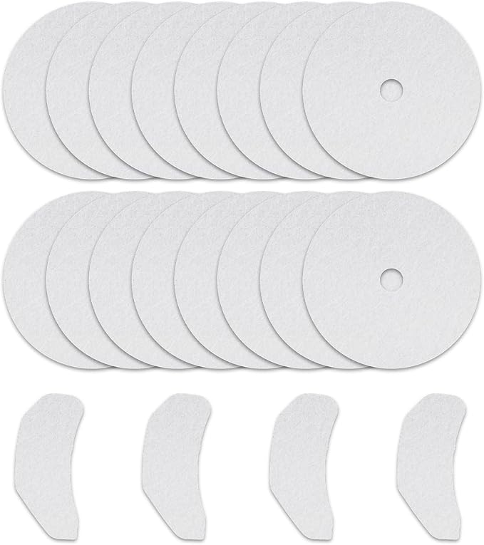 20 PCS Dryer Exhaust Filter suitable for Panda Lint Filter Cloth Dryer Replacement Include 16 Exhaust Filters & 4 Air Intake Filters Replacement suitable for Pan.da, Son.ya, A.vant, Magic Chef Dryers