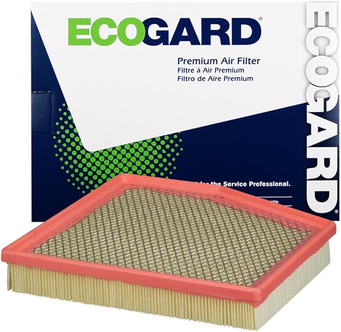 ECOGARD XA10583 Premium Engine Air Filter Fits 2017-2025 Chrysler Pacifica, 2020-2025 Voyager, 2021-2025 Grand Caravan