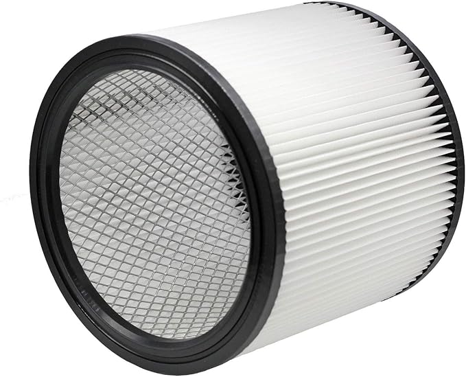 Extolife Replacement Filter Compatible with Shop-Vac 90350 90304 90333 Replacement fits for Shop Vac 4-16 Gallon most Wet/Dry Vacuum, Washable Synthetic Material, 2 PACK