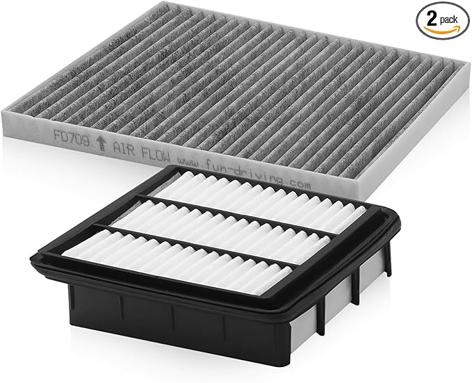 Comb Engine Cabin Air Filter for Kia Forte Forte5 Forte Koup 2013 2012 2011 2010