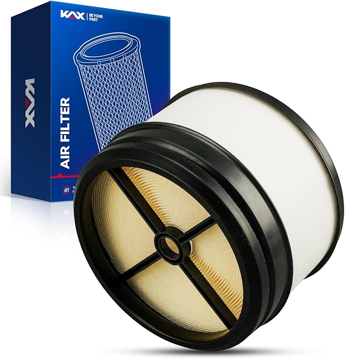 KAX Engine Air Filter, CA10161 Replacement for Chevrolet & GMC Models, Advanced Air Filter Media, Increased Acceleration