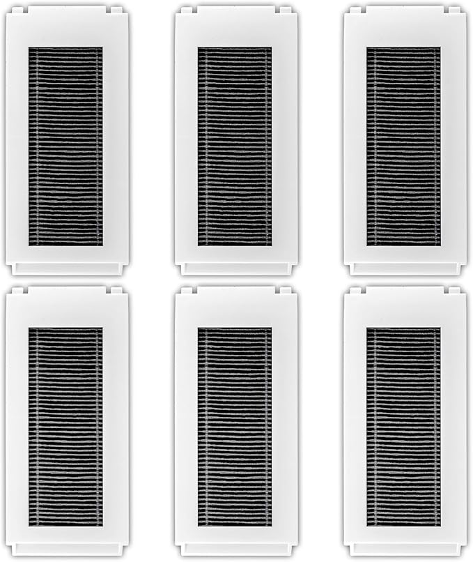 (6 Pack) N30 Omni HEPA Filters Replacement Parts Compatible with ECOVACS DEEBOT N30 Omni / N30 Pro Omni Robot Vacuum Cleaner, Filters Accessories Kit