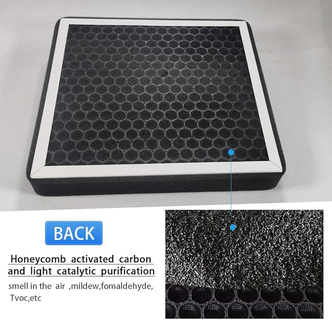 HEPA For, 2021-2025 Tesla MODEL S MODELX Air Conditioning Filter Air Filter with Activated Carbon 1688910-00-C