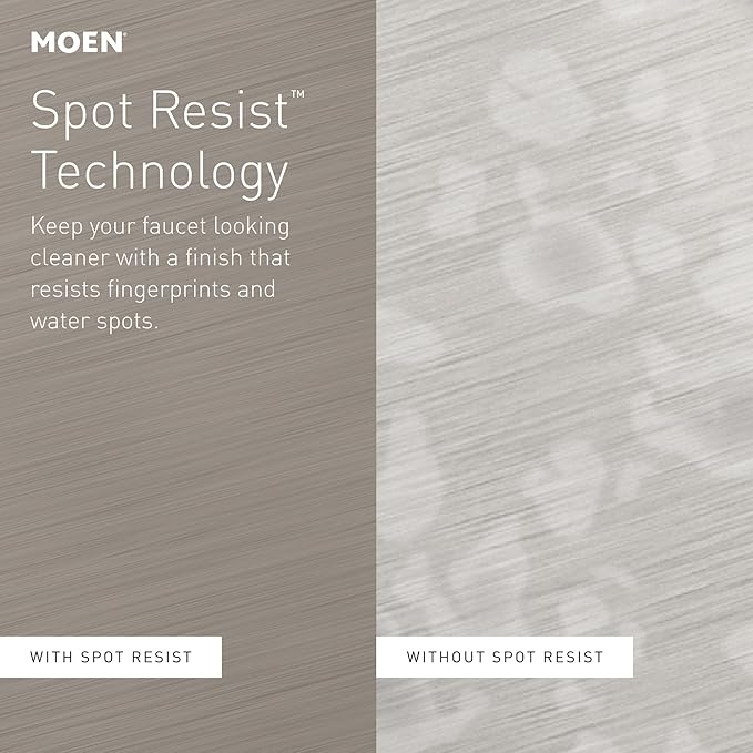 Moen Sip Spot Resist Stainless Traditional Drinking Water Beverage Faucet with Optional Filtration System, F7620SRS