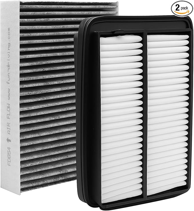 Comb Engine Cabin Air Filter for Nissan Qashqai 2.0L L4 2023 2022 2021 2020 2019 2018 2017