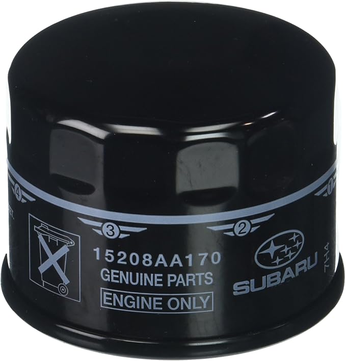 Subaru Oil Filter for 2015-2026 WRX BRZ 2026 Outback WIlderness 2026 Outback Turbo - 15208AA170 - Genuine OEM