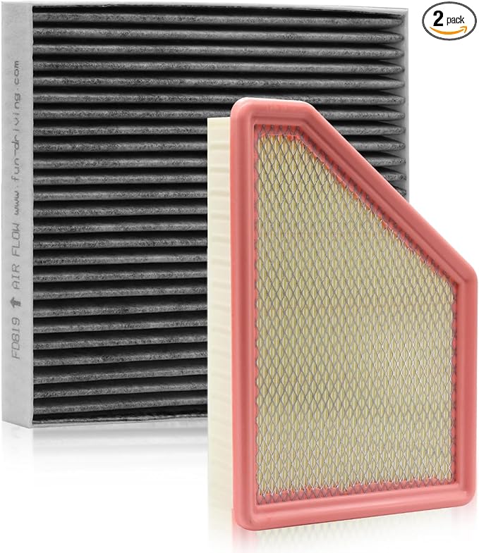 Comb Engine Cabin Air Filter for Chevrolet Equinox 2017 2016 2015 2014 2013 2012 2011 2010