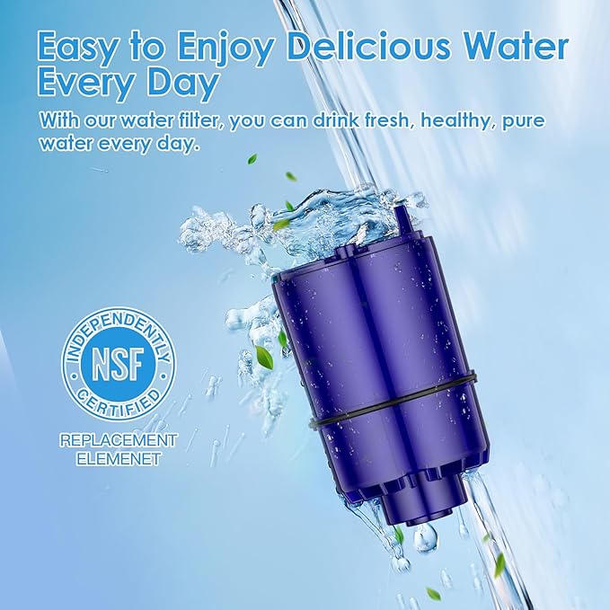 Faucet Water Filter Replacement Fit for All PUR, for PUR Plus Faucet Filtration Systems, NSF Certified Water Filter Compatible with Pur RF-9999, 3 Pack