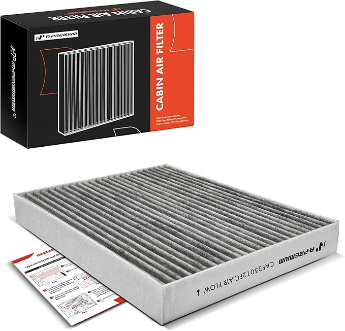 A-Premium Cabin Air Filter with Activated Carbon Compatible with Hyundai Ioniq 2020-2022, Kona Electric 2019-2024 BATTERY EV (EV/BEV)