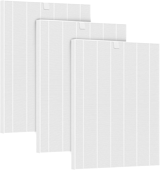114190 True HEPA Replacement Filters Compatible with Winix 9500 U300 P300 WAC9000 WAC9500 WAC5000 WAC5000b WAC5300 WAC6300 WAC5500 Air Cleaner Purifiers, Compared to Winix Filter B 114190,Pack of 3