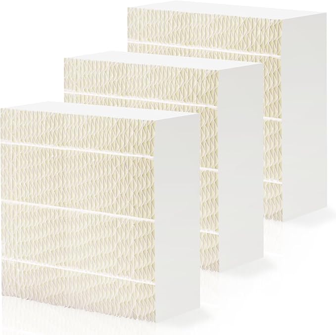 Funmit 1043 Super Humidifier Wick Filter (3 Pack) Replacement for Essick Air AIRCARE EP9500, EP9700, EP9800, EP9R500, EP9R800, 821000, 826000, 826800, 831000 Bemis Space Saver 800 8000 Humidifiers