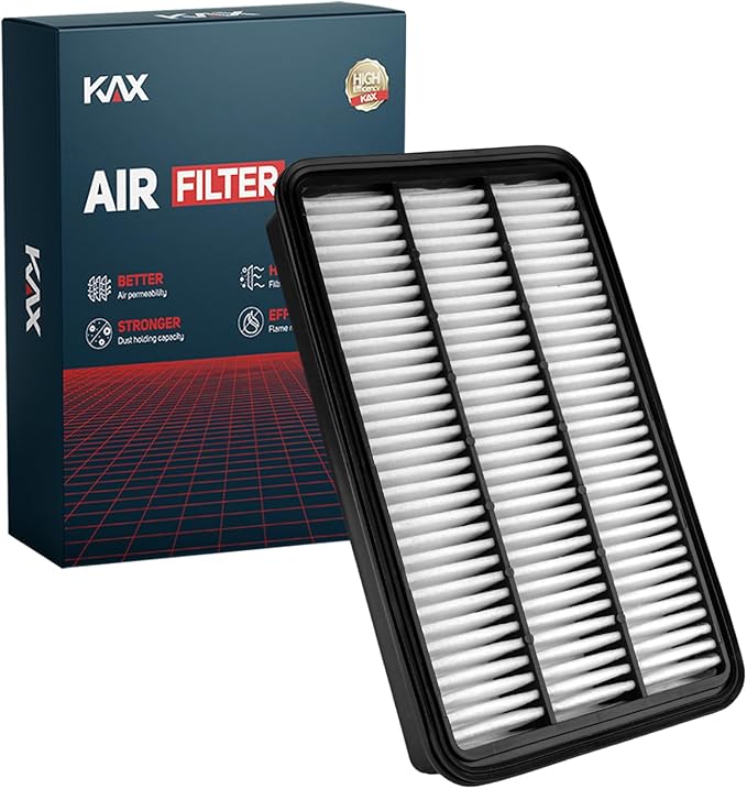 KAX Engine Air Filter, CA7351 Replacement for Lexus ES300 1992-2001, RX300, Toyota Avalon 1995-2004, Camry 1992-2001, Celica, Sienna, Solara, Advanced Air Filter Media, Increased Acceleration