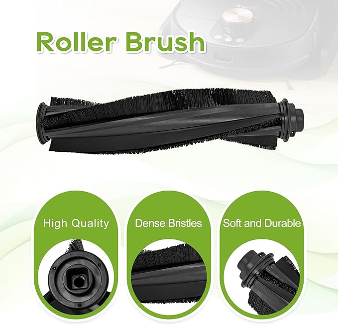 Spare Replacement Parts for Shark ION Robot AV751 AV752 AV753 S87 R85 RV850, RV850WV Vacuum Cleaner Accessory Kit Pack of 4 Side Brushes,1 Main Brush, 3 Pre-Motor Filter, 1 Cleaning Gear