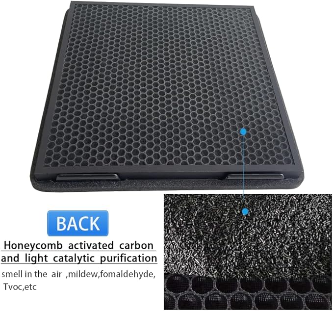 HEPA for,2021-2025 Tesla MODEL S MODEL X External Biofilter Air Filter with Activated Carbon 1647254-00-A