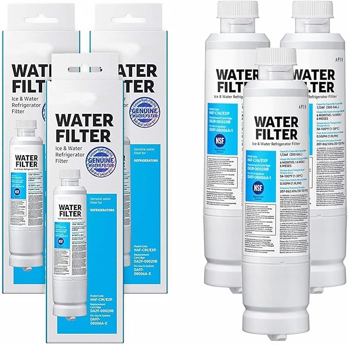 HAF-CIN/EXP DA29 Water Filter Replacement – Compatible with DA29-00020B – Carbon Block 99% Contaminant Reduction – Fresh Water & Ice – 18 Month Life 3 PACK