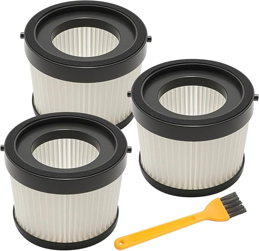 EATAKWARD 3 Pcs HEPA Vacuum Filters Relacement for 20V Cordless Handheld Vacuum, Washable Replacement for DCV501HB DCV5011H - Compatible with Makita, CAMXTOOL，KXX, TengXcel