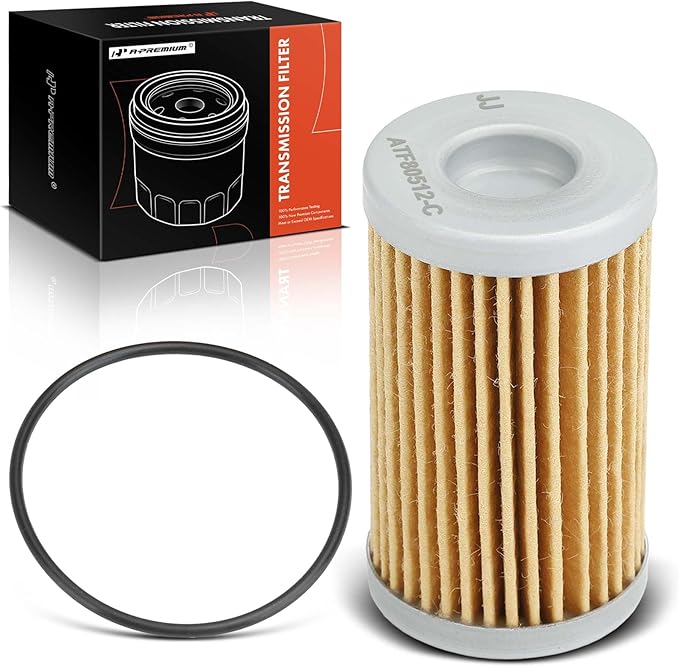 A-Premium Automatic Transmission Fluid Filter with O-Ring, Compatible with Nissan Sentra 2013-2018, Versa 2012-2018, Automatic CVT Transmission Only