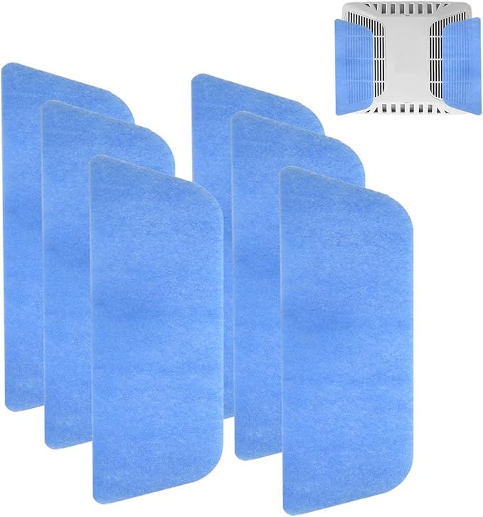 PUREBURG Replacement RV AC Filter Compatible with Coleman Mach 6”x16” Air Conditioner,3-Pack (2 filters per pack) Air Clean Dust