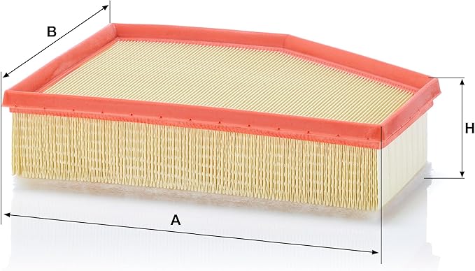 Mann Filter C 28 037 Engine Air Filter Replacement Compatible With BMW 530e, 530i, 540i, 740i, 745e, 840i, X3, X4, X5, X7