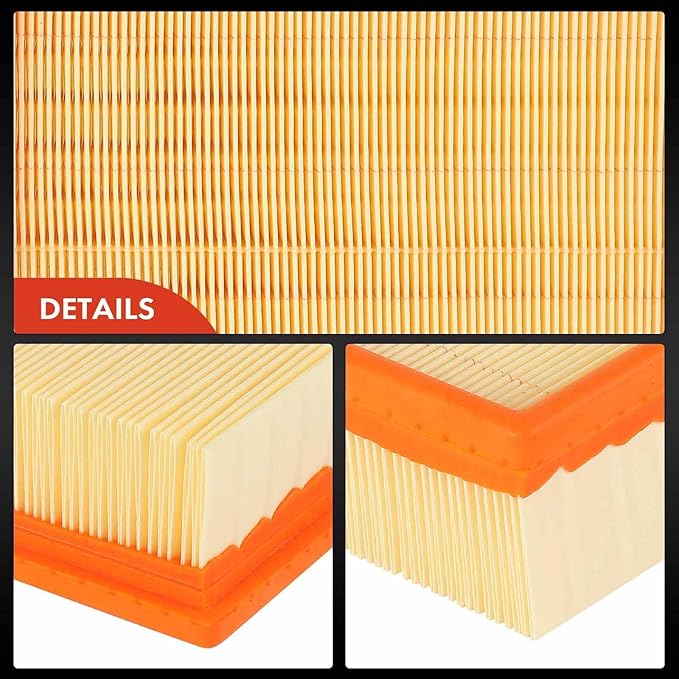 A-Premium Front Engine Air Filter Compatible with Hyundai Sonata 2006 2007 2008 2009 2010 2.4L, Replace# XA11101, 28113K010