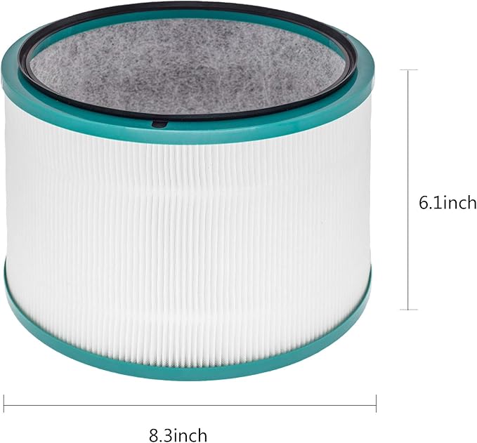 Replacement Filter, for Dyson Pure Hot + Cool Link HP02 HEPA Air Purifier, Dyson Pure Cool Link Desk Purifier, Part no. 968125-03