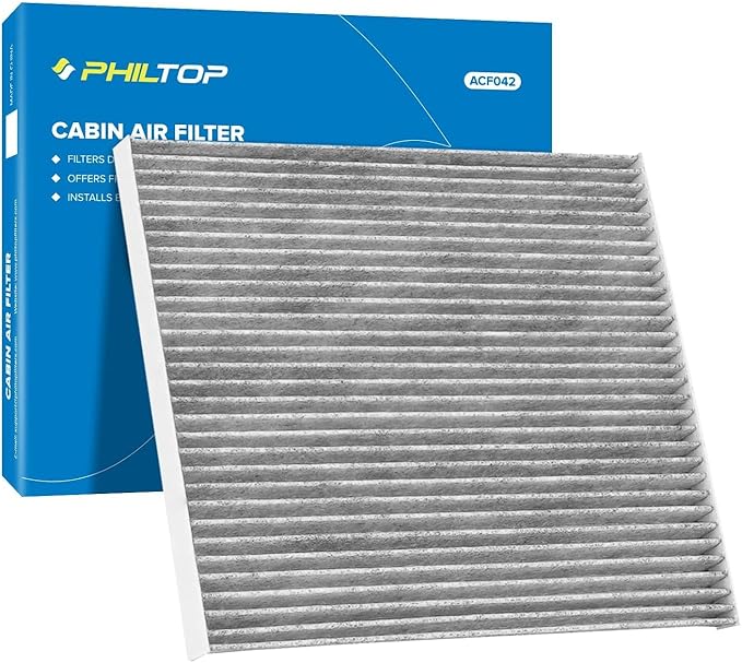 PHILTOP Cabin Air Filter w/Activated Carbon, Compatible with CF11776 Nissan Altima 2013-2018, Pathfinder 2013-2020, Murano 2015-2024, Maxima 2016-2023, INFINITI QX60 2014-2020, JX35 2013